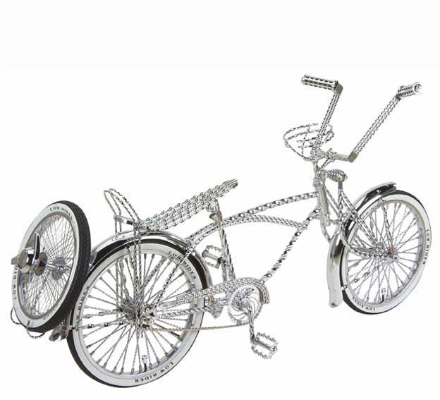 Twisted chrome on sale lowrider bike