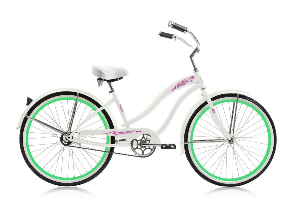 Micargi rover gx 26 inch beach cruiser coaster brake deals single speed stainless steel spokes one piece crank alloy