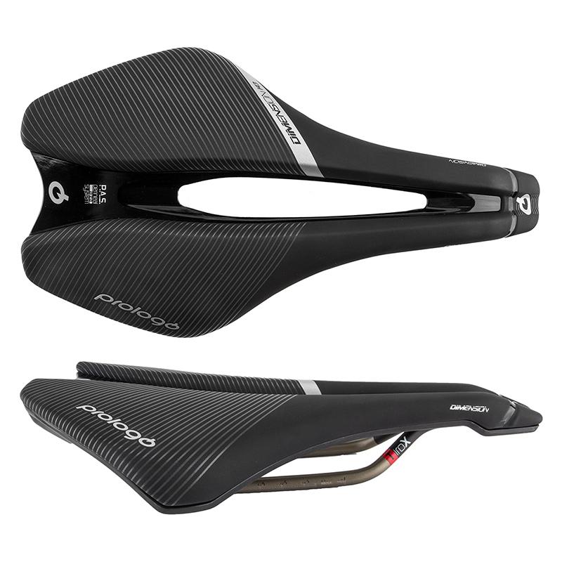 Prologo Dimension Tirox Saddle, 245mm x 143mm, Tirox Rail, Black