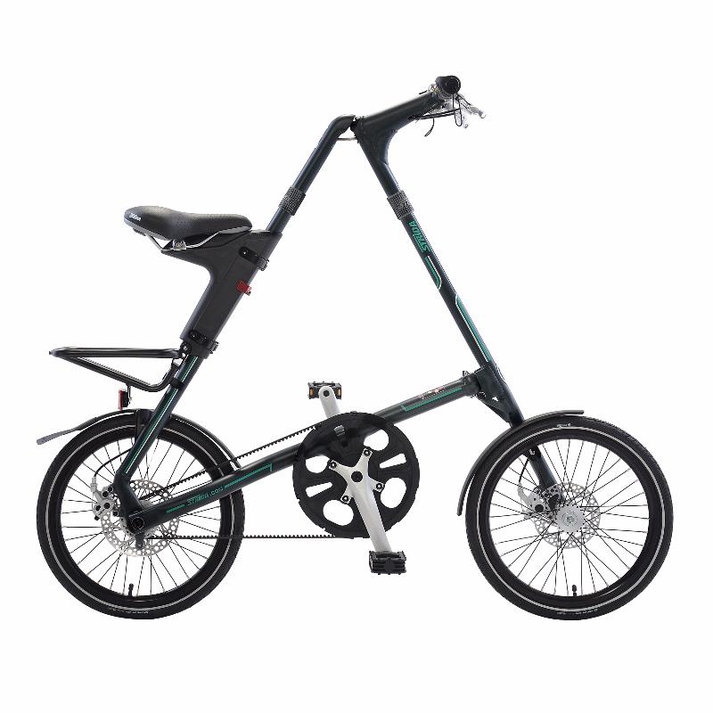 STRiDA SX Matte Black Folding Bicycle | Bikes Xpress